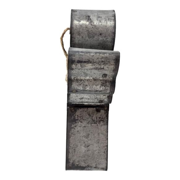 Battery Operated Galvanized Steel Lighted Angel 6" High - Picture 4 of 11